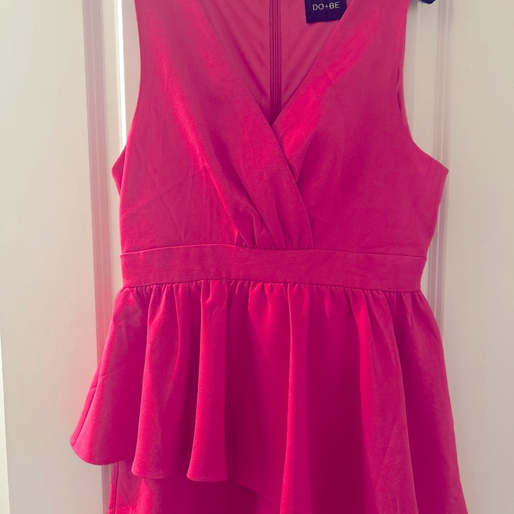 DO+BE Romper Fuchsia (pink color)